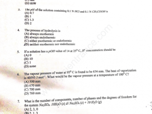 MSc in Chemistry (Materials/Inorganic/Organic/Physical) - Jamia Millia Islamia - 2019