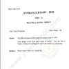 BFA Applied Arts 2020 - Jamia Entrance Question Paper - Image 3