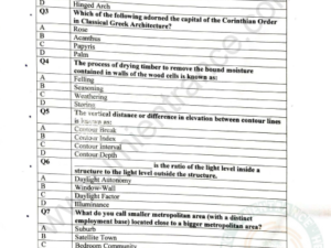MArch (Master of Architecture) 2020 - Jamia Entrance Paper