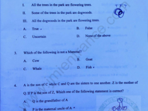 BA Economics 2021 - Jamia Entrance Question Paper