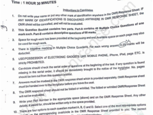 MA History 2021 - Jamia Entrance Question Paper