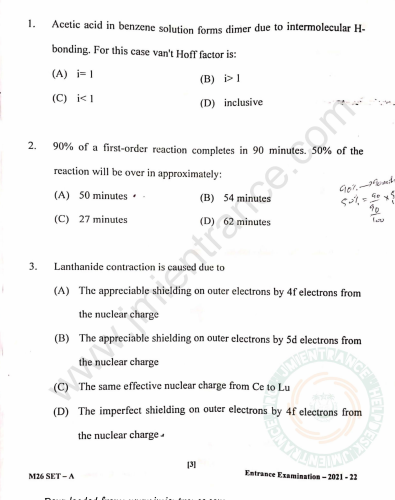 jamia-msc-chemistry-2021-entrance-question-paper-pdf-download