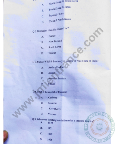 jamia-ba-korean-2022-entrance-question-paper