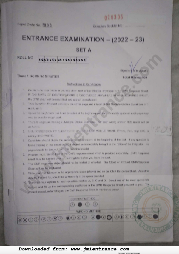 jamia-msc-mathematics-2022-entrance-question-paper