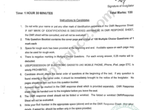jamia-pg-diploma-molecular-diagnostic-2023-entrance-paper