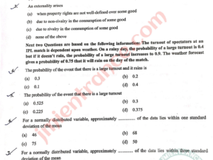 jamia-ma-economics-2023-entrance-question-paper