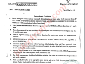 jamia-msw-2023-entrance-question-paper