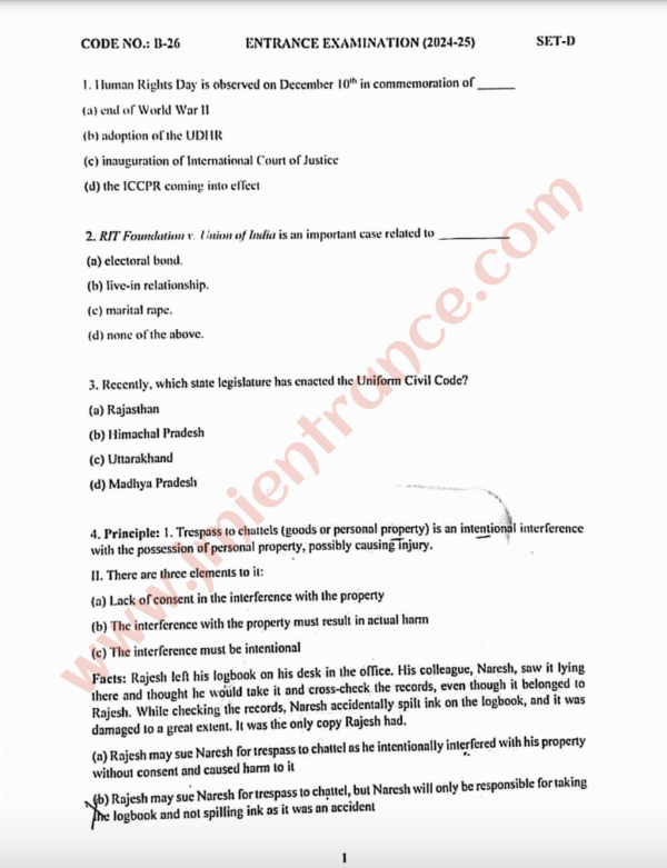 jamia-ba-llb-2024-entrance-question-paper-pdf-free-download