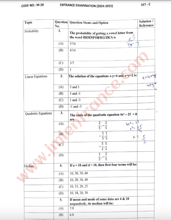 jamia-msc-bioinformatics-2024-entrance-question-paper-pdf-download-free