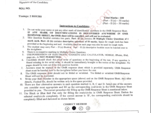 PhD Commerce & Business Studies (Part-II) 2024 - Jamia Question Paper