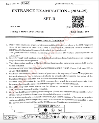MA Social Exclusion & Inclusive Policy 2024 - Jamia Entrance Paper