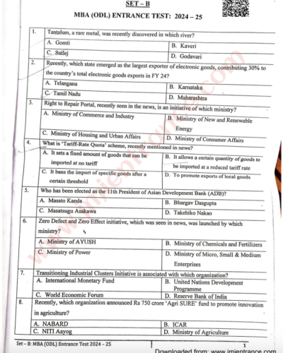 jamia-mba-distance-feb-2025-entrance-question-paper-by-jmientrance