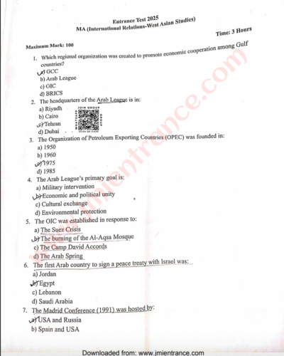 jamia-ma-ir-west-asian-studies-2025-entrance-question-paper-pdf-download-jmientrance