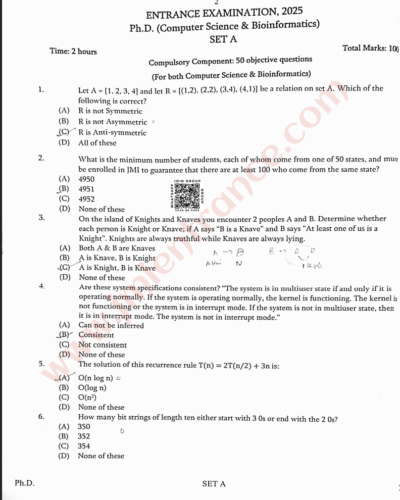 jamia-phd-computer-science-2025-entrance-question-paper-pdf-download-jmientrance
