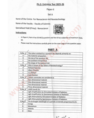 jamia-phd-nanoscience-2025-jmientrance