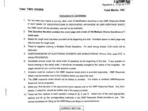 Diploma in Unani Pharmacy 2025 - Jamia Entrance Question Paper