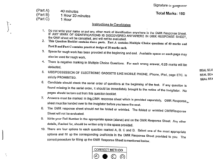 BFA Applied Arts 2025 - Jamia Entrance Question Paper