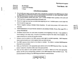 BFA Painting 2025 - Jamia Entrance Question Paper