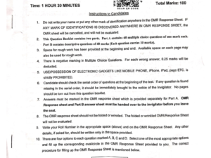 MA International Relations West Asian Studies 2026 - Jamia Entrance Paper